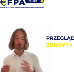 Kadr materiału o przeglądzie zdrowia finansowego